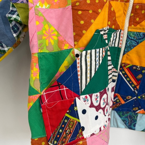 Colorful Patchwork Quilt Jacket - Picture 3 of 7